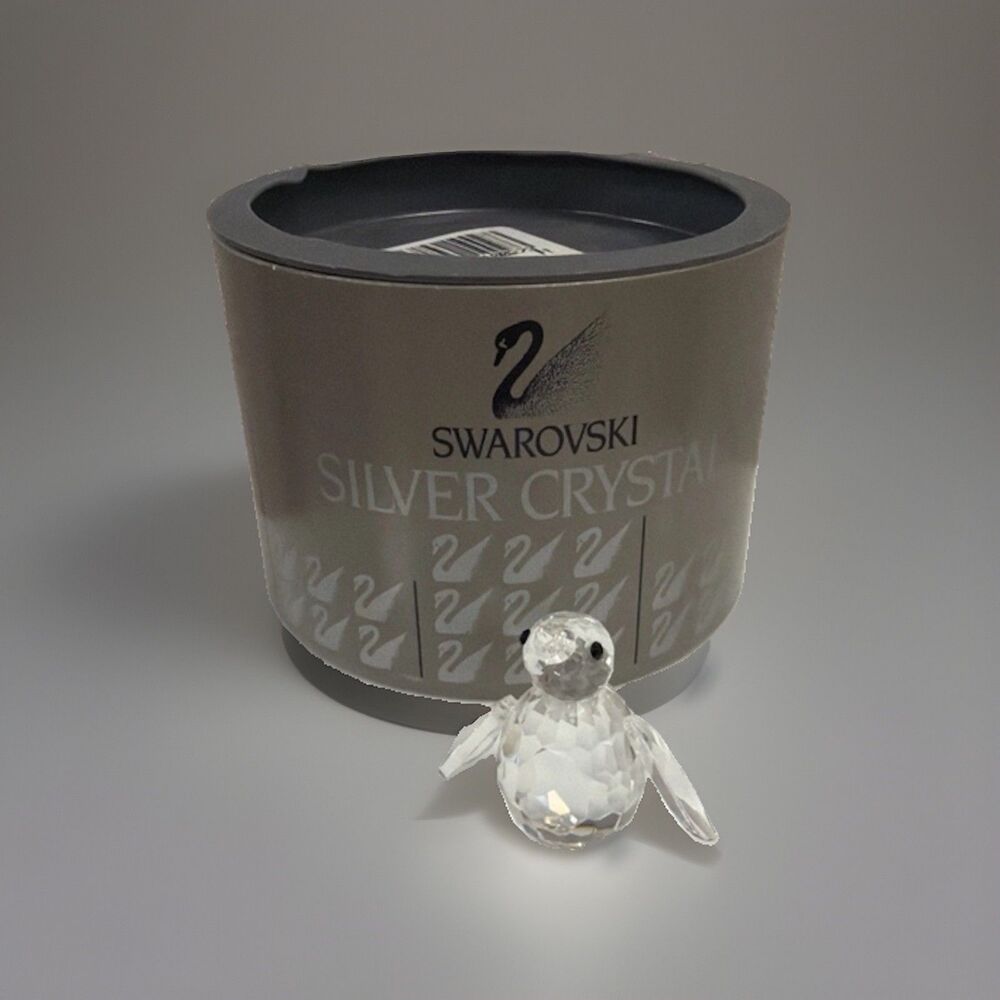 Swarovski Crystal Mini Penguin With Box Art 7661 033 000